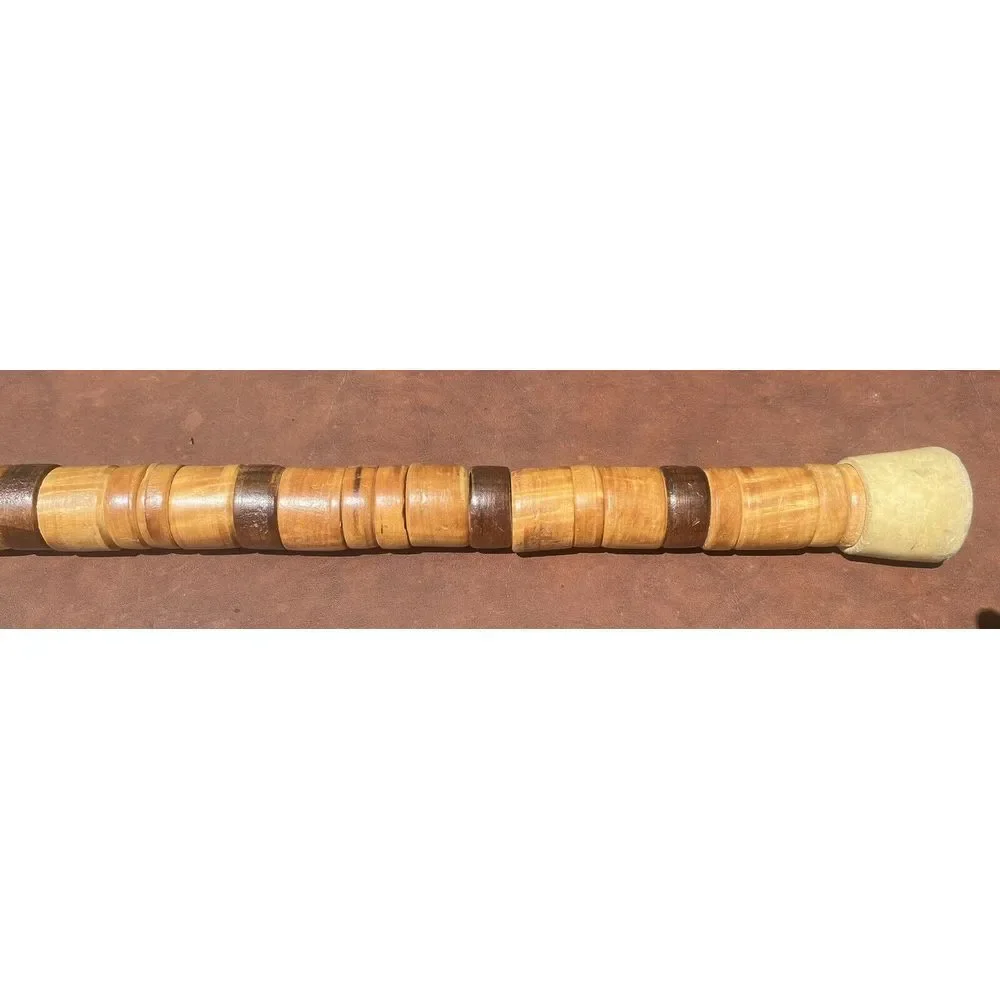 Handmade Saw Handle Walking Cane Folk Art Wood Walking‎ Stick Carpenter